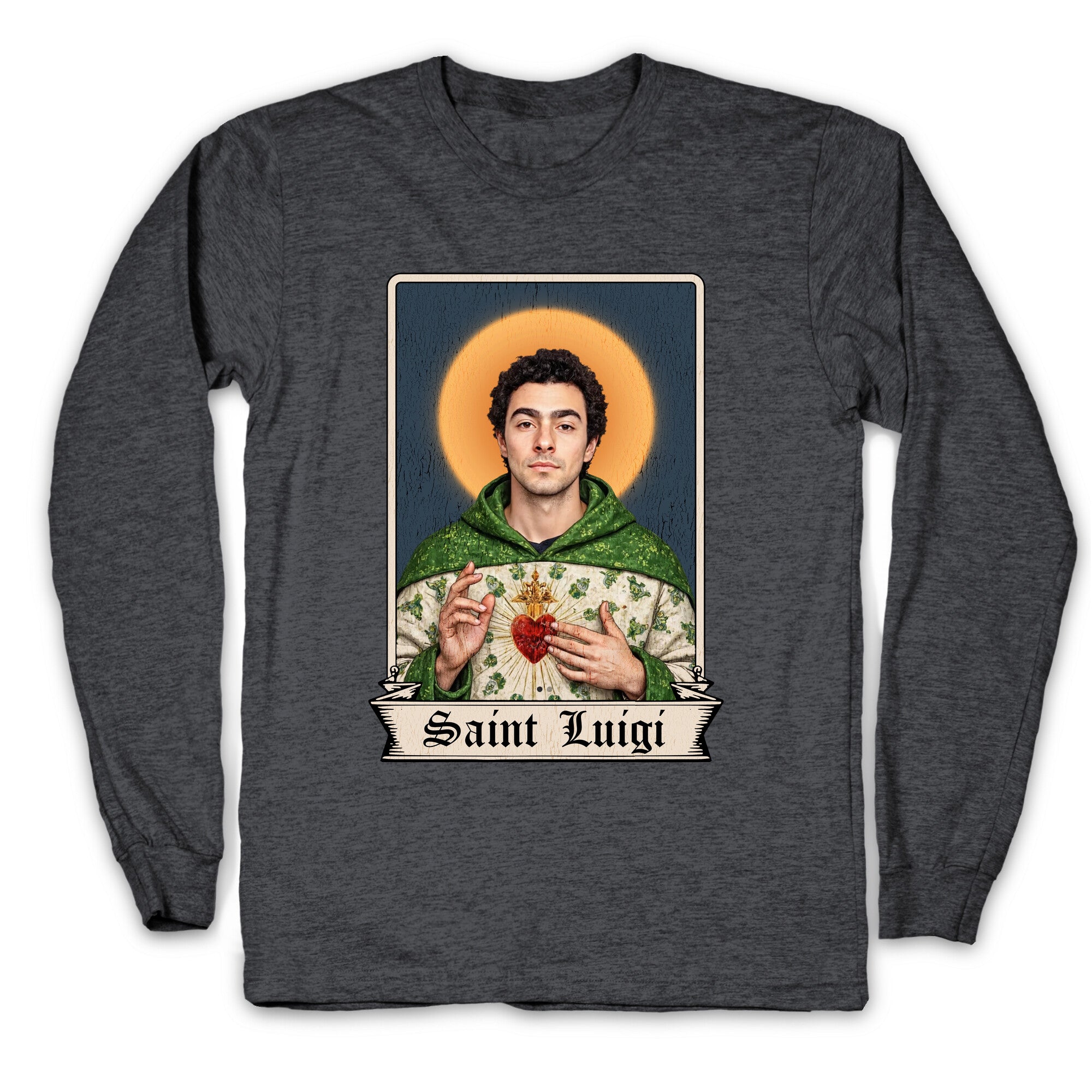 Saint Luigi Mangione Longsleeve Tee